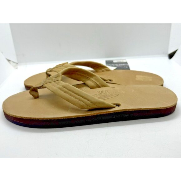 Rainbow Sandals Ladies Luxury Leather Single Layer Arch Support Medium 6.5 - 7.5 - Picture 3 of 6